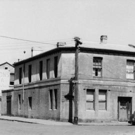 Buildings in Young Street, Fitzroy, Melbourne.