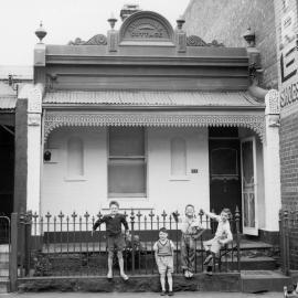 A house in Fitzroy Street, Fitzroy, Melbourne.
