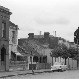 Buildings in Hanover Street, Fitzroy, Melbourne.