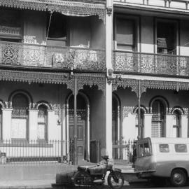Houses in King William Street, Fitzroy, Melbourne.