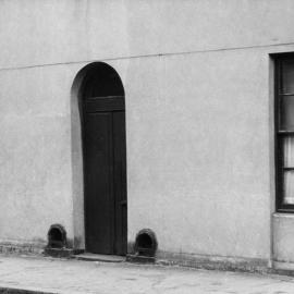 Detail of a house in Glass Terrace, Gertrude Street, Fitzroy, Melbourne.