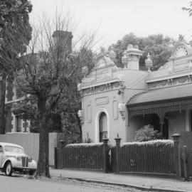 Houses in Hanover Street, Fitzroy, Melbourne, including the home of John Lockyer  O'Brien.