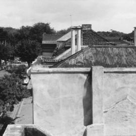 A view from the roof of number 35 Hanover Street, Fitzroy, Melbourne.