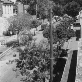 A view from the roof of number 35 Hanover Street, Fitzroy, Melbourne.