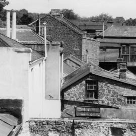 A view from the roof of number 35 Hanover Street, Fitzroy, Melbourne.