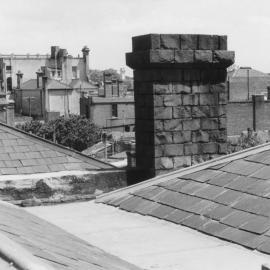 A view from the roof of number 35 Hanover Street, Fitzroy, Melbourne.