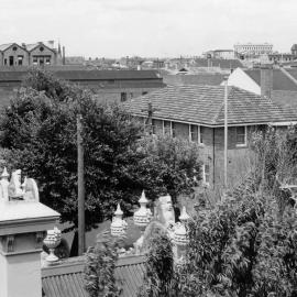 A view from the roof of number 35 Hanover Street, Fitzroy, Melbourne.