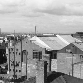 A view from the roof of number 35 Hanover Street, Fitzroy, Melbourne.
