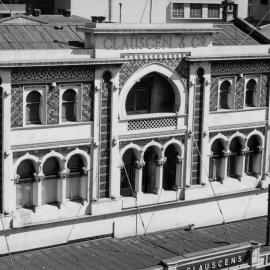 Clauscen and Co. furniture store, Bourke Street, Melbourne, Victoria.