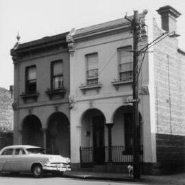 Dwellings in Fitzroy Street, Fitzroy, Victoria.