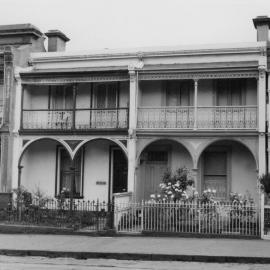 Dwellings in Barry Street, Carlton, Victoria.