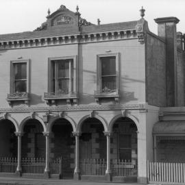 "Watten House", a two storey dwelling in Murchison Street, Carlton, Victoria.