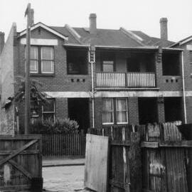 Dwellings in Fitzroy Street, Fitzroy, Victoria.