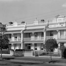 Dwellings in The Avenue, Parkville, Victoria.