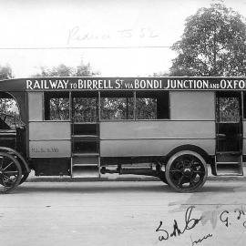 Motor bus.