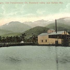 Gold Dredger, The Perseverance Co. Buckland Valley and Buffalo Mts.