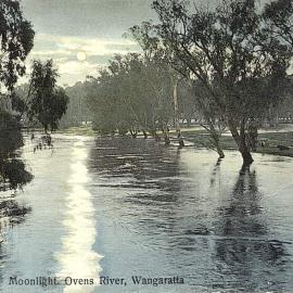 Moonlight. Ovens River, Wangaratta.