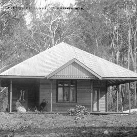 Mansfields' bungalow, Buffalo Mts.