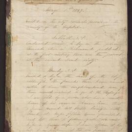Missionaries Diary Journal: Archibald Turnbull