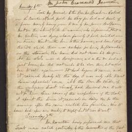 Missionaries Diary Journal: John Cromack