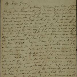 James Butchart, Melbourne, to brother