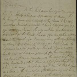 James Butchart, (Glenisla, the property which he is superintending for Simson, on the Glenelg River, near Balmoral), to brother