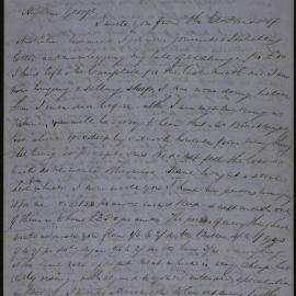 James Butchart, Mount Alexander diggings, to brother