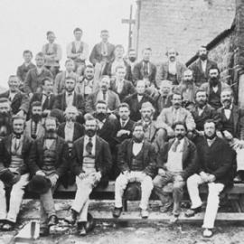 Thirty-six workmen at Trades Hall.