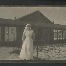 Lucy Rooke in the snow