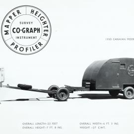 CO-GRAPH Caravan Model Survey Instrument, University of Melbourne, 1950.