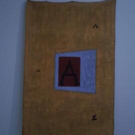 Rosemary Nolan: Paintings on Hessian