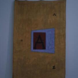 Rosemary Nolan: Paintings on Hessian
