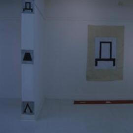 Rosemary Nolan: Paintings on Hessian