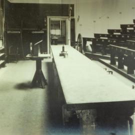 Natural Philosophy School lecture theatre, University of Melbourne, 1892.