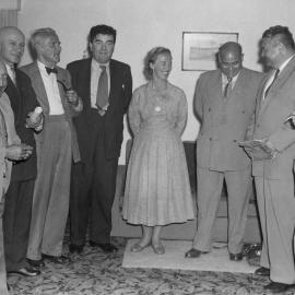 Writers and others at a writers' gathering in Australia.