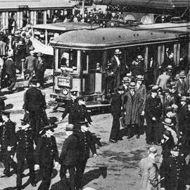 Unemployed marching in Sydney NSW in August 1932.