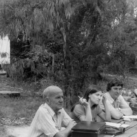 Charles Silver at Strategy School, Camp Eureka, Yarra Junction, Victoria in 1982.