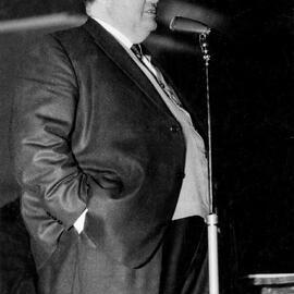 Mick Jordan, Secretary of the Victorian Trades Hall Council.