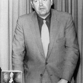 Stephen Murray-Smith at the launching of 'Mary Gilmore - a Tribute' in 1965.