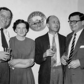 Staff of the Comminist Party newspaper the 'Guardian',  in Melbourne in the early 1960s.