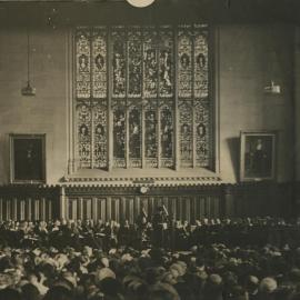 Interior of Old Wilson Hall, University of Melbourne.