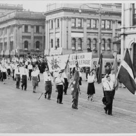 Eureka Youth League May Day March 1945