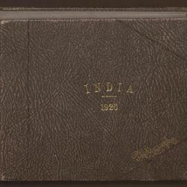 Photograph album, India 1926