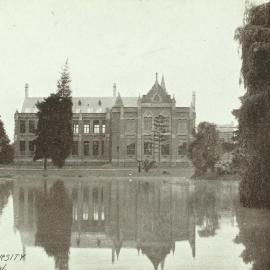 Biology building (later Zoology building), University of Melbourne.