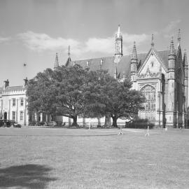 Old Wilson Hall, University of Melbourne, circa 1944.