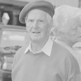 Lloyd Edmonds at the May Day rally, 1992.