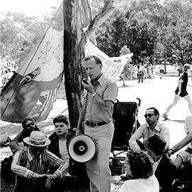 Peter Milton at Watsonia Army Barracks, 3rd March 1985.