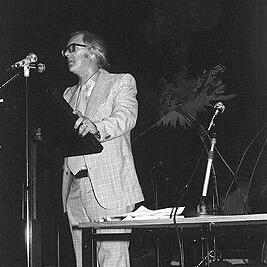 Anti-uranium meeting, Melbourne Town Hall, 30 March 1977