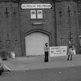 Movement Against Uranium Mining protest at Pentridge, September 1977