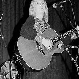 Sue McCulloch at the Anti-Vietnam War Moratorium 20th anniversary, 11th May 1990.